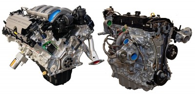 engine.jpeg (43.82 KiB) Zobrazeno 7744 x vlevo V8 5.0L / v pravo 2.3 Ecoboost