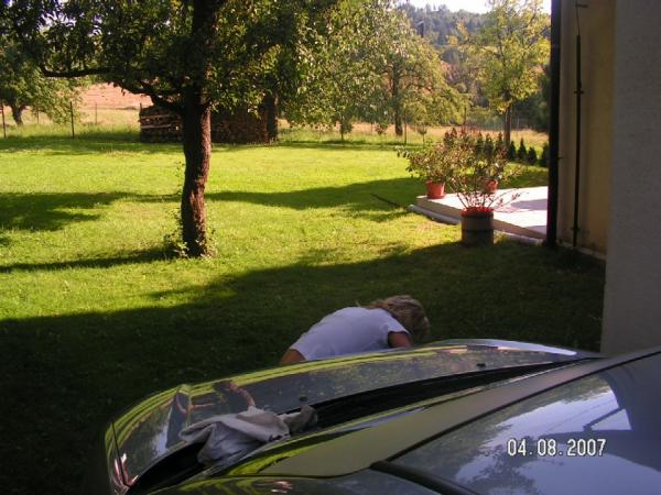 ...ještě nemá ani tucha že fotím...