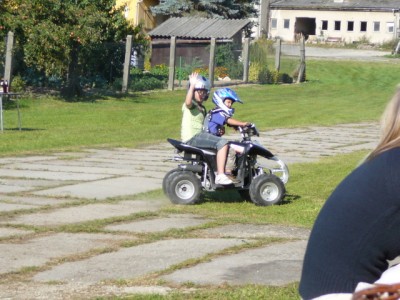 ...malí si užili také trochu adrenalinu...