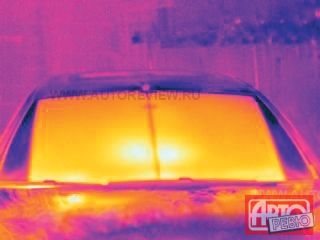 fialová = chladná časť<br />oranžová = teplá časť