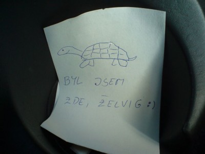 A toto jsem měl včera za stěračem