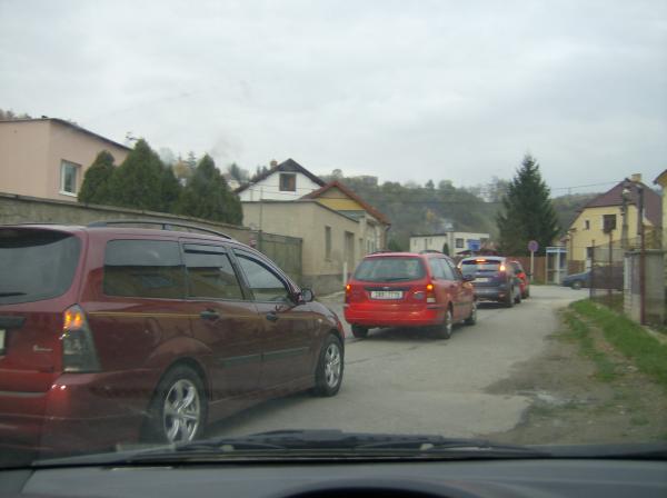 Odjezd kolony ze Srbska