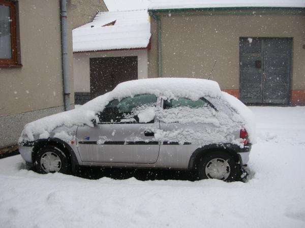 I Fofo se mně nějak pod sněhem scvrklo !