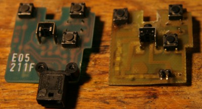 Porovnání originál vs. můj bastl