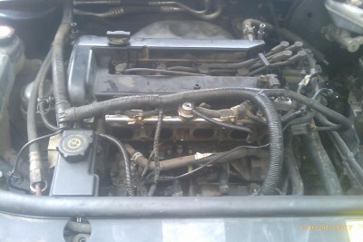 po demontáži sání